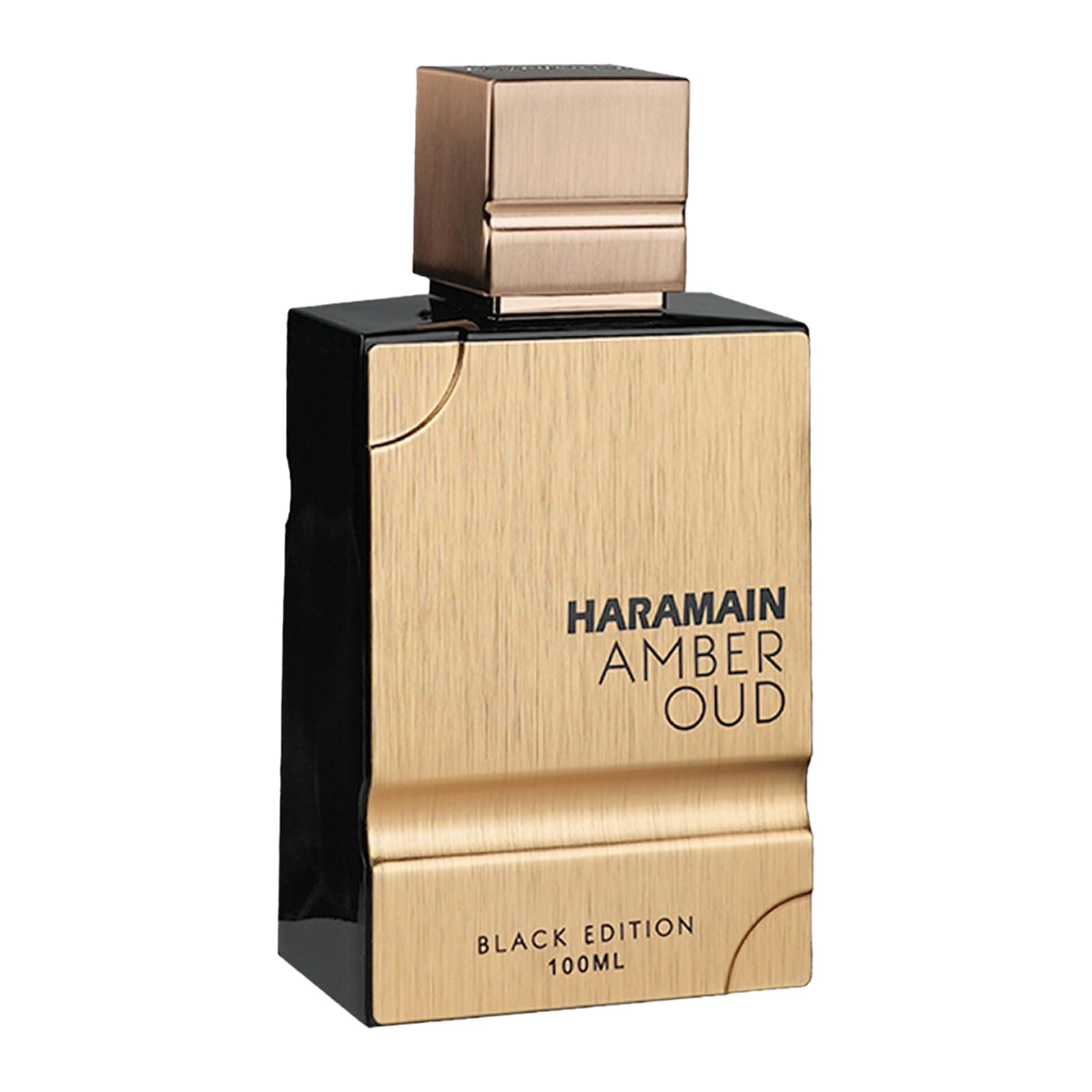 Amber Oud Black Eau de Parfum Spray for Unisex, 3.4 Ounce