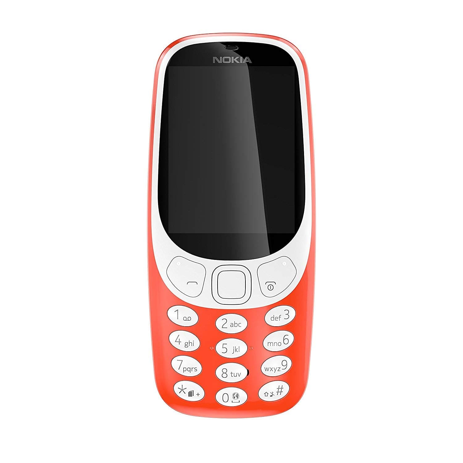 Nokia 3310 UK-SIM Free Feature Phone - Warm Red