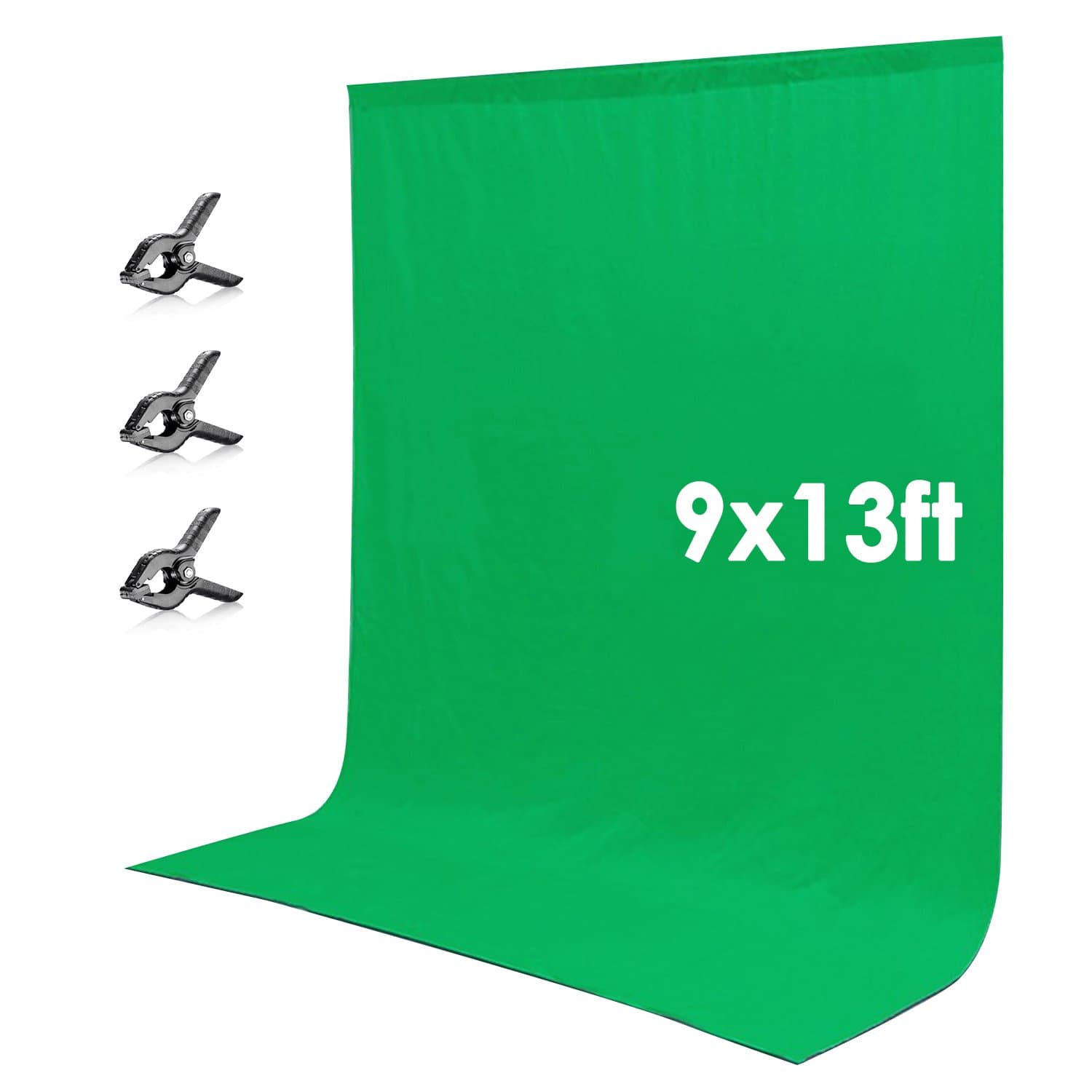 Neewer 9 x 13 feet/2.8 x 3.9 Meters Muslin Photography Backdrop Background Screen with 3 Clamps for Photo Studio(Green) Fancierstudio 2 in 1 Chromakey Green Screen Chromakey Blue Screen Collapsible Backdrop Collapsible Reversible Background 5'x7' Chroma-Key Blue/Green By Fancierstudio RE2010 BG EMART Green Screen Backdrop, Photography Greenscreen Background for Streaming Zoom, Small Photo Muslin Green Chromakey Cloth Fabric Curtain with 4 Backdrop Clip StudioFX 10x20 Chromakey Green Muslin Backdrop 100% Cotton Machine Washable Photography Photo Video Green Screen 10 X 7 FT Green Screen Backdrop for Photography, Chromakey Virtual GreenScreen Background Sheet for Zoom Meeting, Cloth Fabric Curtain for Party Decor Video Studio Calls Streaming Gaming VR Photoshoot