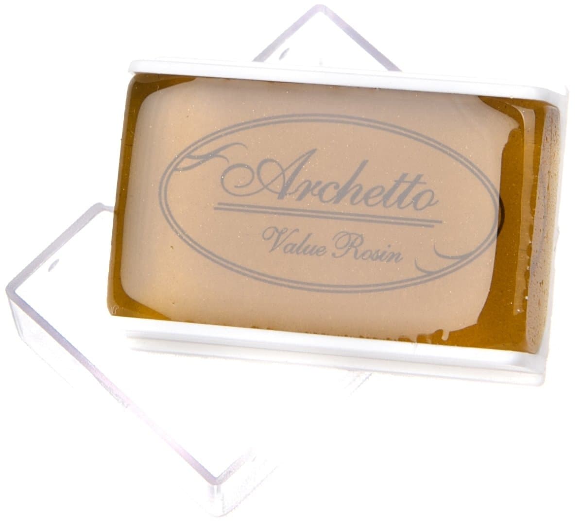 Violin Rosin - Light Rosin in Plastic Case (For Viola Also)
