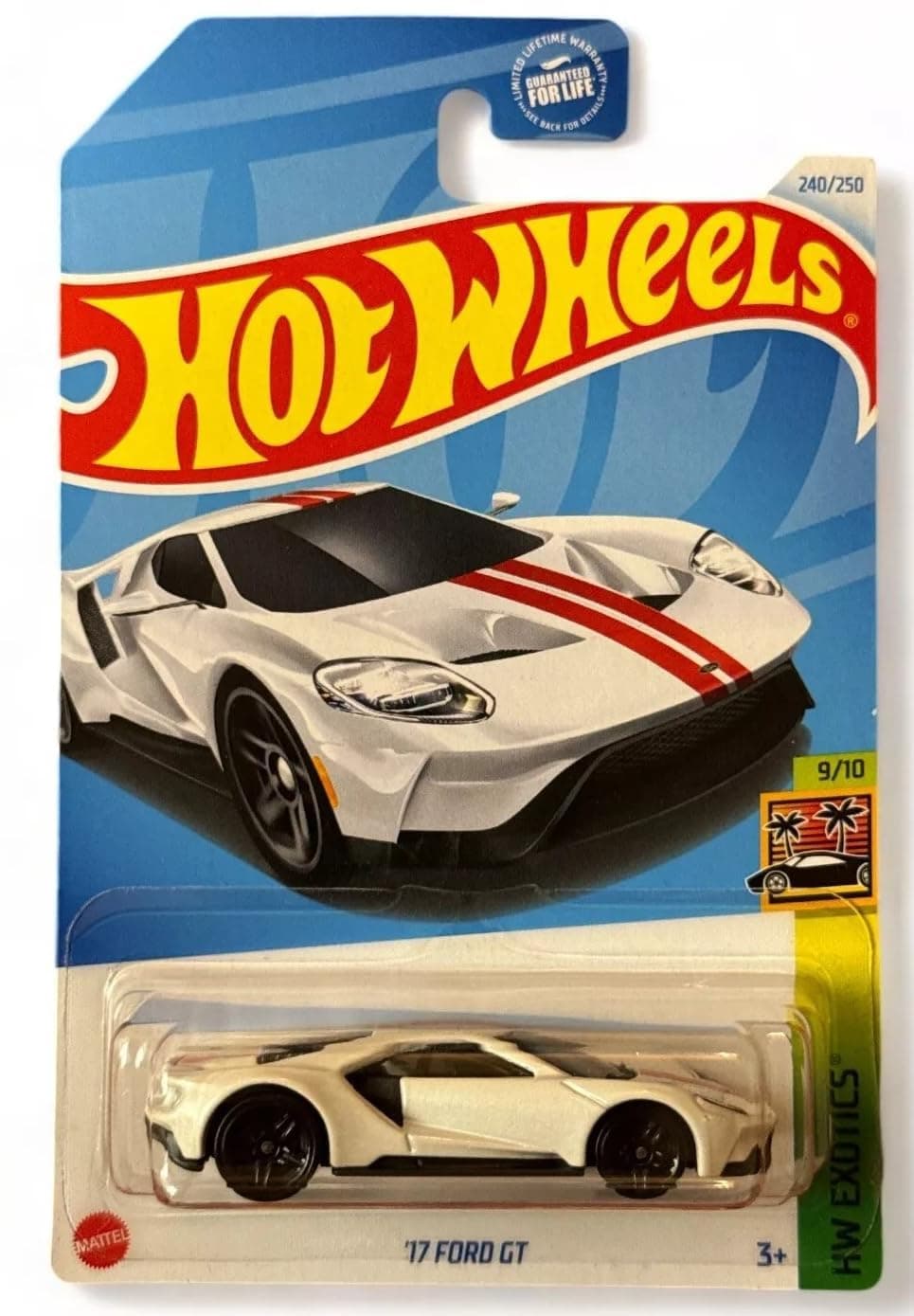 Hot Wheels 17 Ford GT HW Exotics Ages 3 and Up by Small CLAP (Grey)