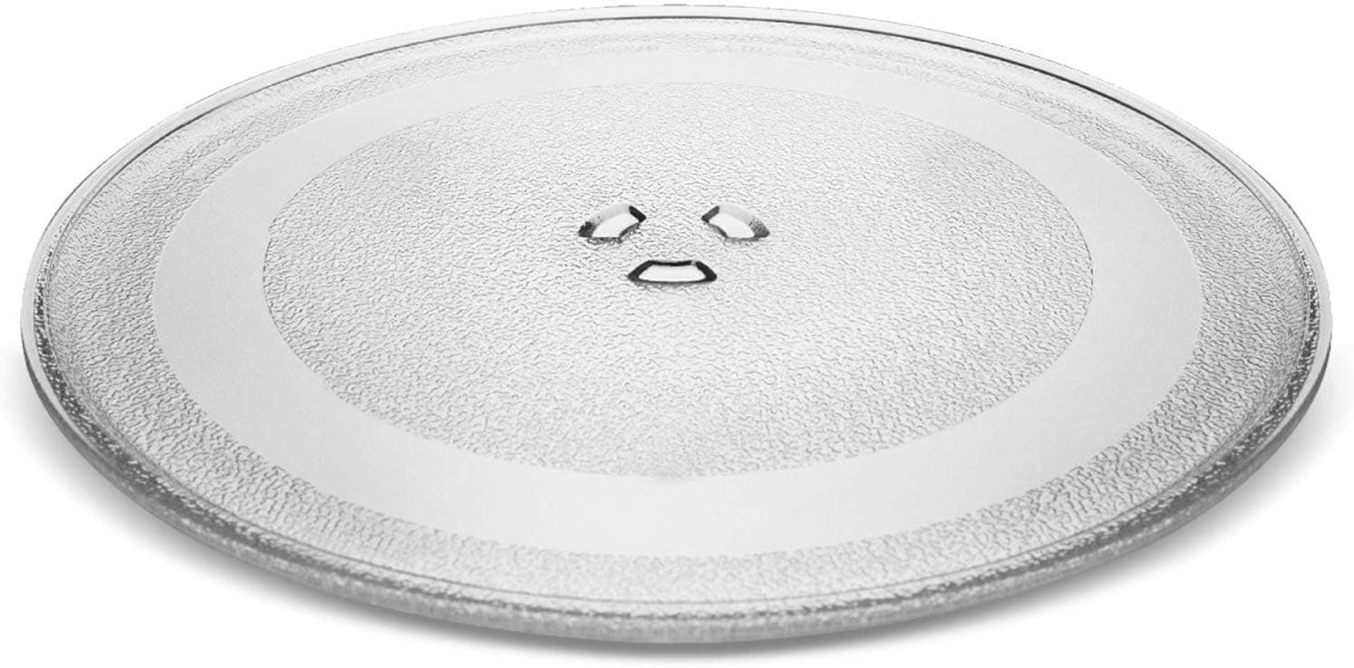 Small 245mm Microwave Glass Plate - Replacement Turntable Plate for Small Microwaves 9.6 inch / 24.5cm