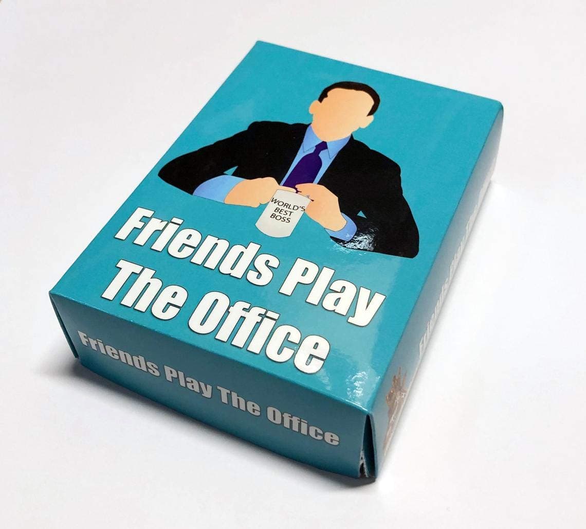 Friends Play The Office 1 Card Game