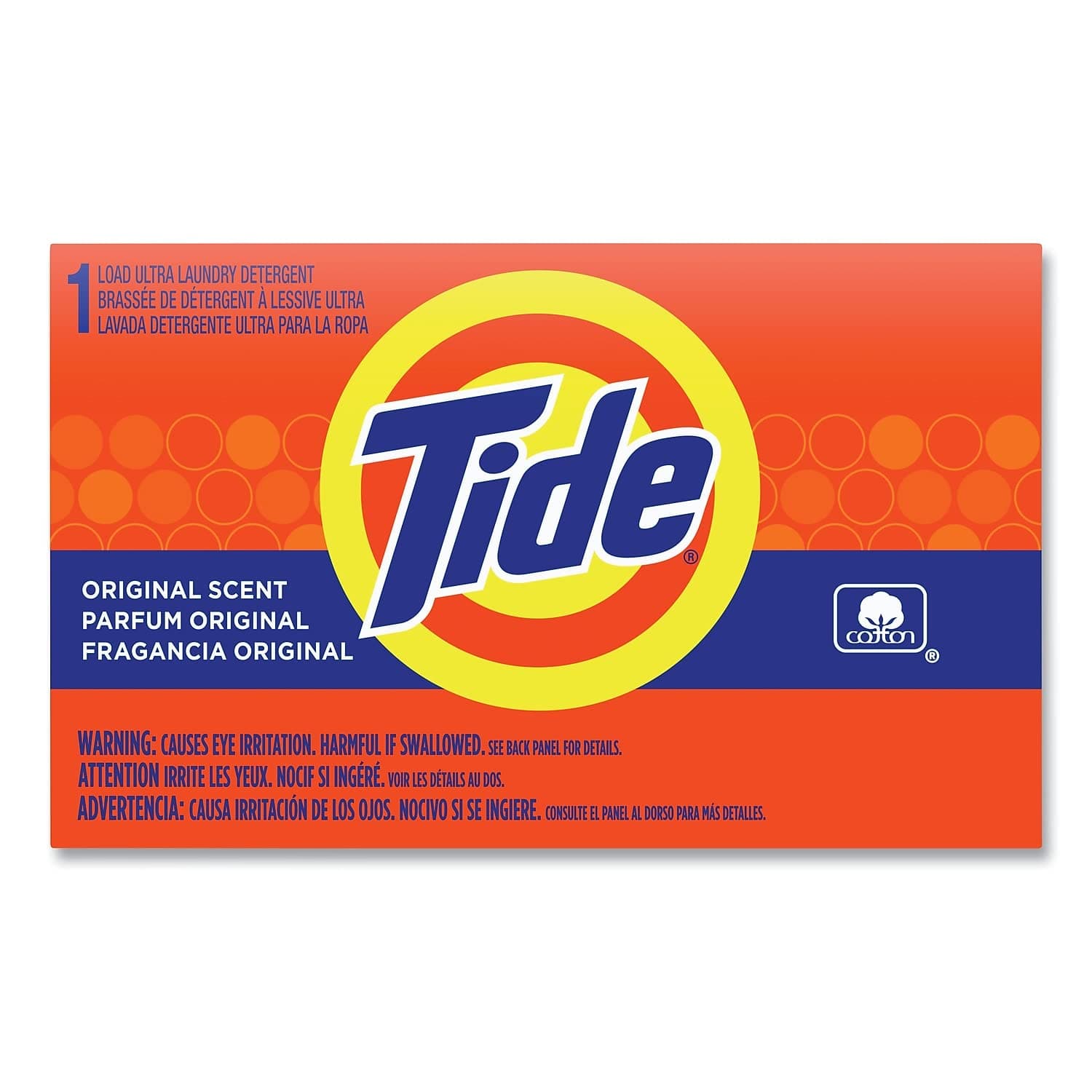 P&G Tide Powder Vending Laundry Detergent - 1 Use -(1 CASE)