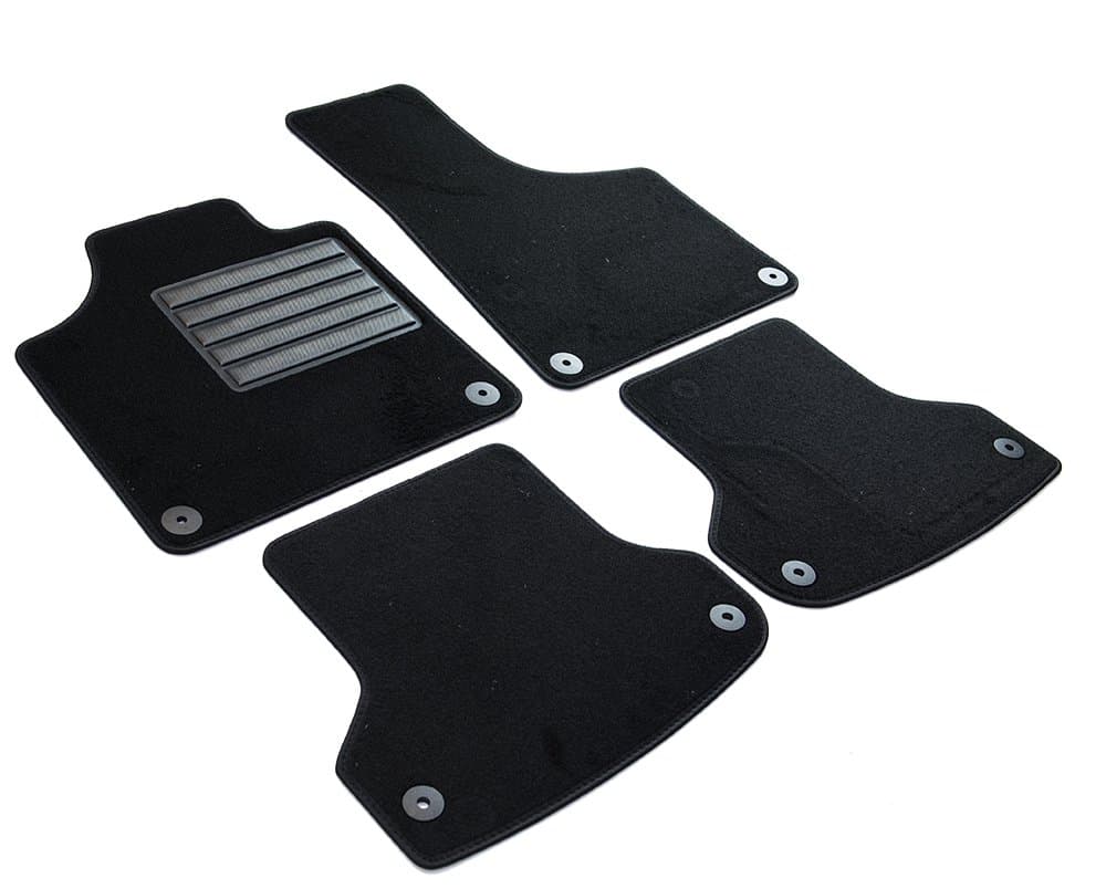 MDM SP-123 Velour Car Mat for Audi A3 (8P) & Sportback 05.2003 > 09.2012, Black