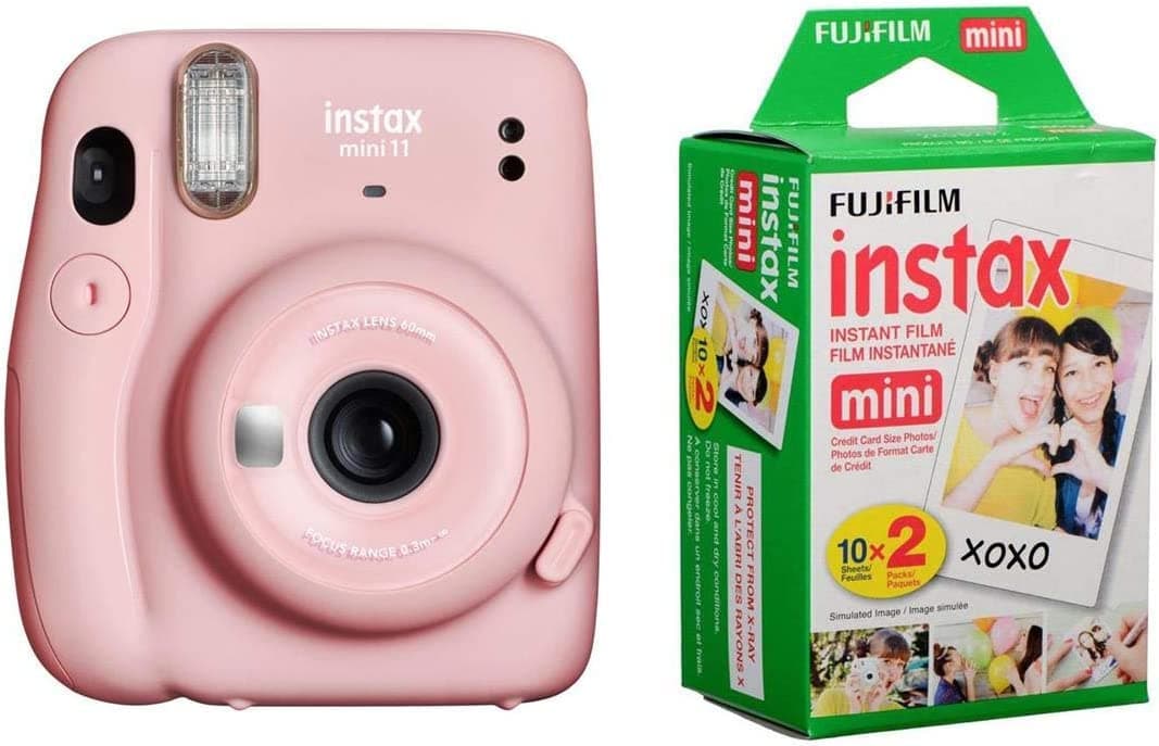 Fujifilm Mini 11 BLUSH PINK + 20 SHEET