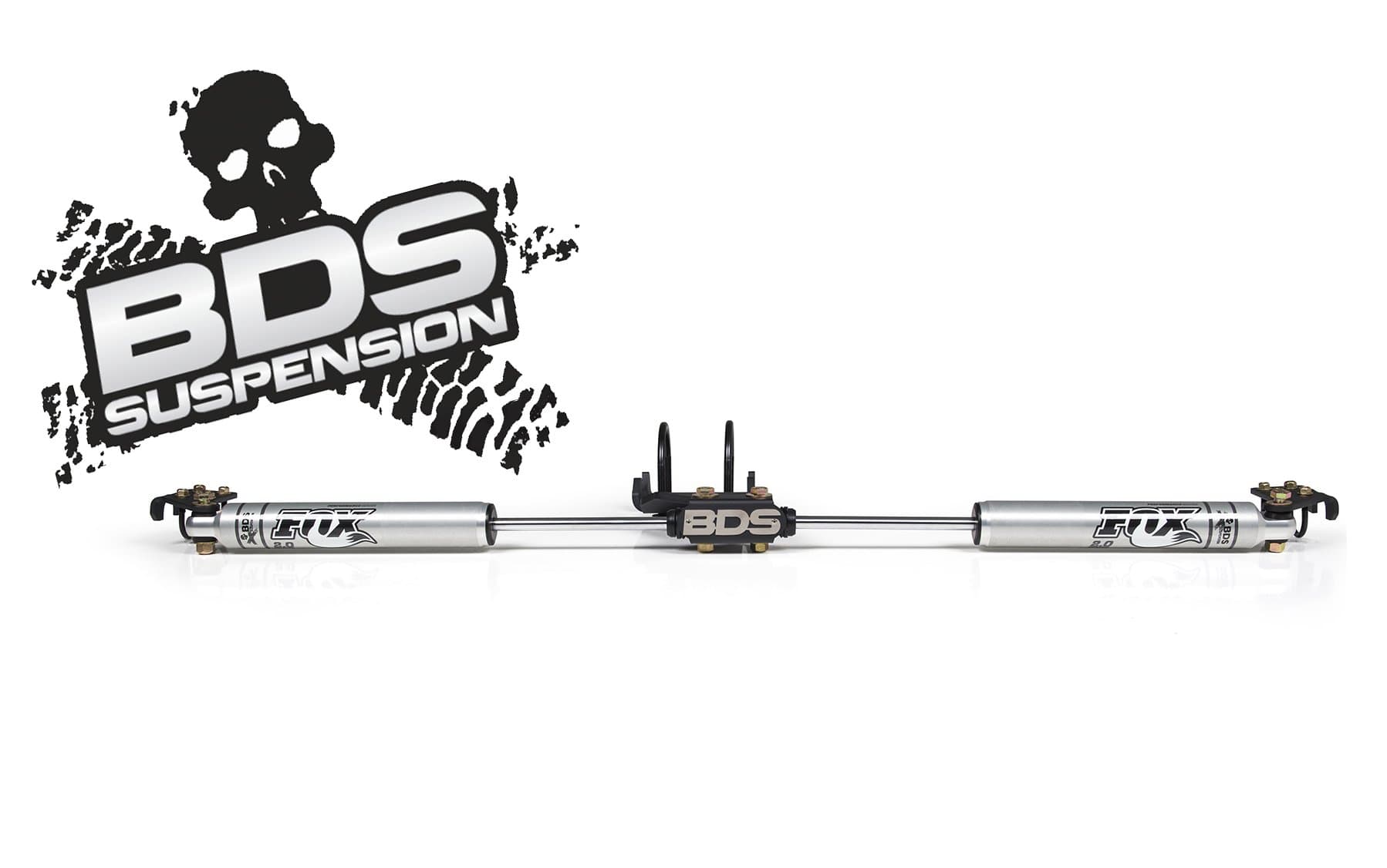 BDS BDS55380 Fox 2.0 Dual Steering Stabilizer fits 17-19 F250 F350