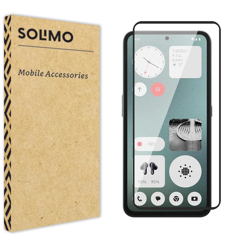 Edge-to-Edge Protector Screen Protector Tempered Glass for CMF Phone 1 / CMF by Nothing Phone 1 with Easy Self-Installation Kit Clear