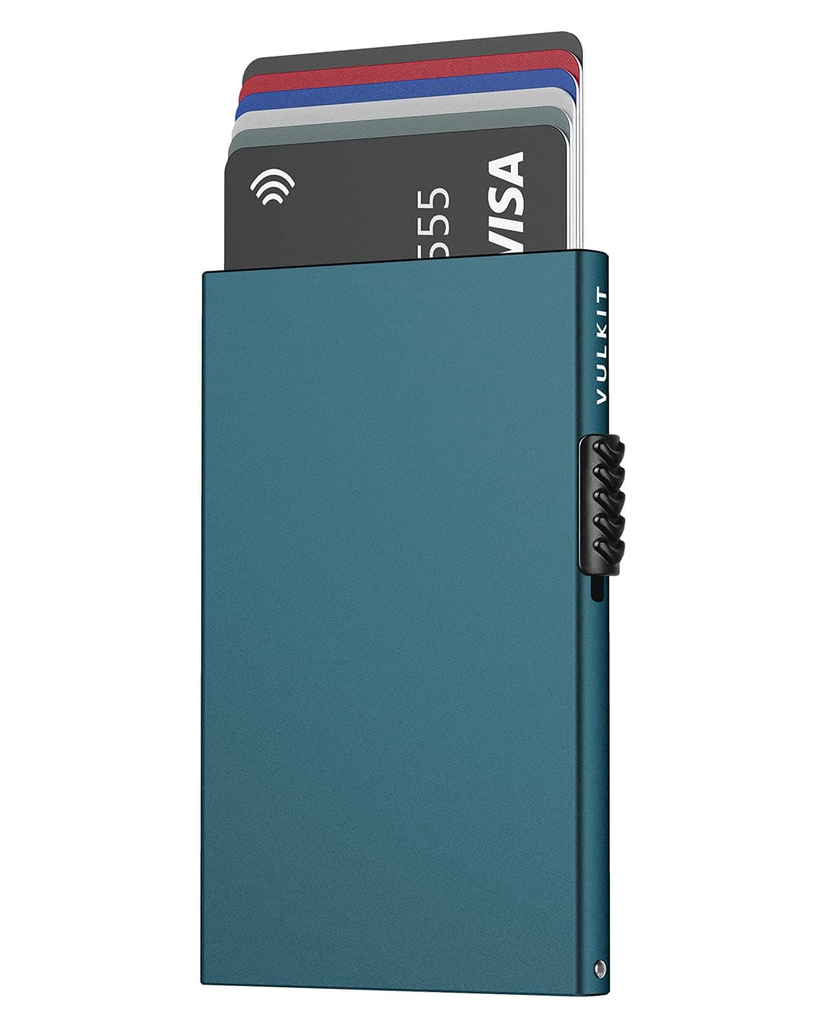 VULKIT Card Wallet for Men Credit Card Holder RFID Blocking Pop Up Card Holder Women Minimalist Wallet Slim RFID Wallet