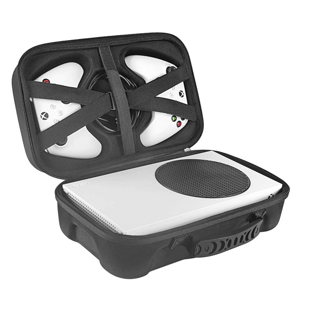Yuhtech Travel Case for Xbox Series S Console, Storage Bag for Xbox Series S Game Console, Controller and Gaming Accessories
