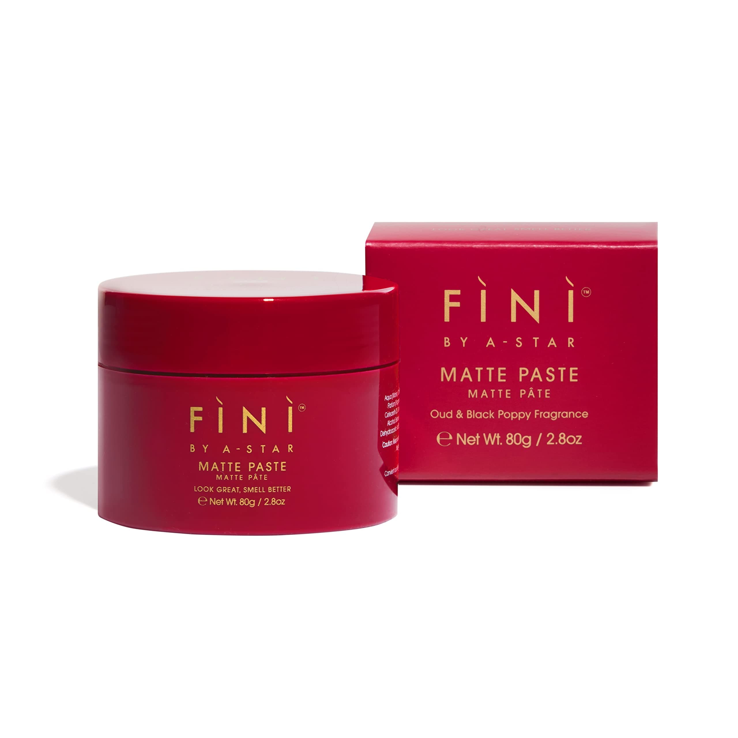 Fini by A Star A-Star Matte Paste, Volumizing & Natural Look, Matte Finish, Oud Fragrance