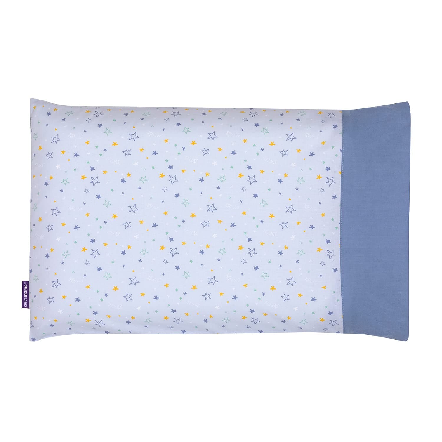 ClevaFoam® Toddler Pillow Case - Blue
