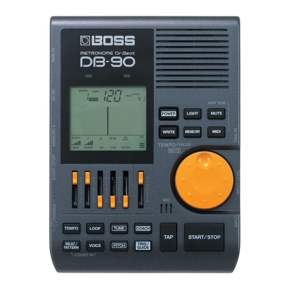 BOSS DB-90 Dr. Beat Portable Metronome (DB-90), BLACK