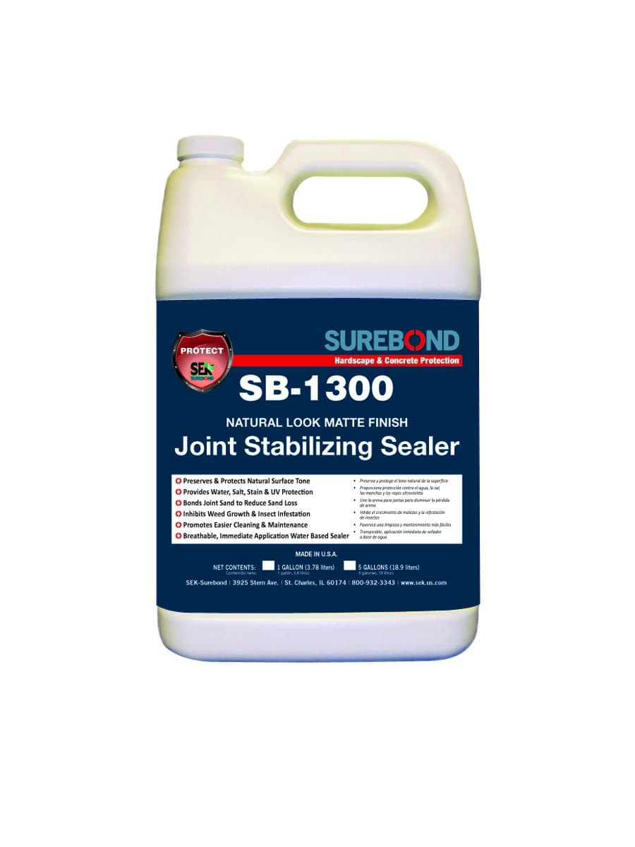 SEK Surebond SB-1300 G Natural Look Matte Finish JSS, Water-Based Acrylic Co-Polymer, COLORLESS