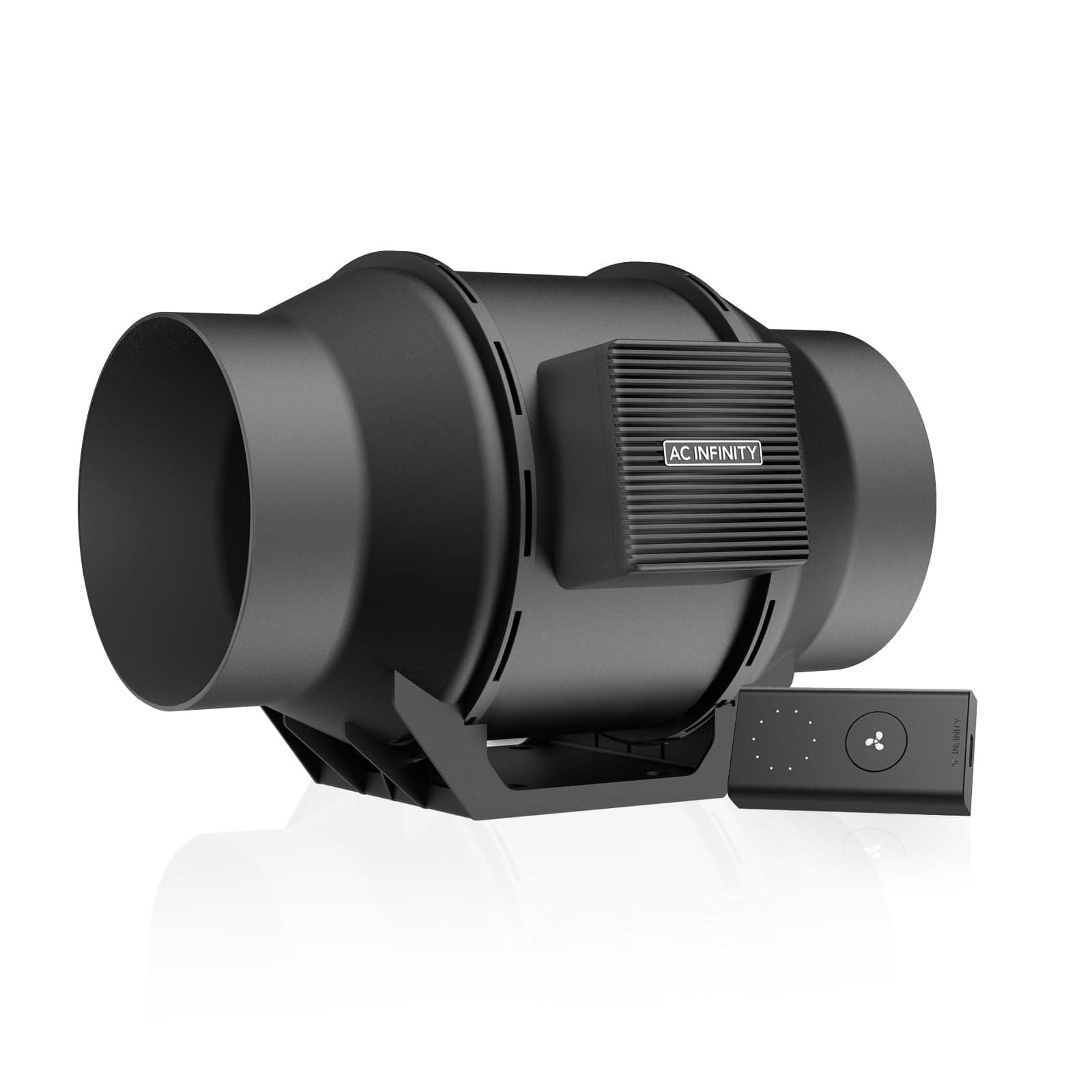 CLOUDLINE A6, Quiet 150mm Inline Duct Fan with Speed Controller, EC Motor - Ventilation Exhaust Fan for Heating Cooling Booster, Grow Tents, Hydroponics