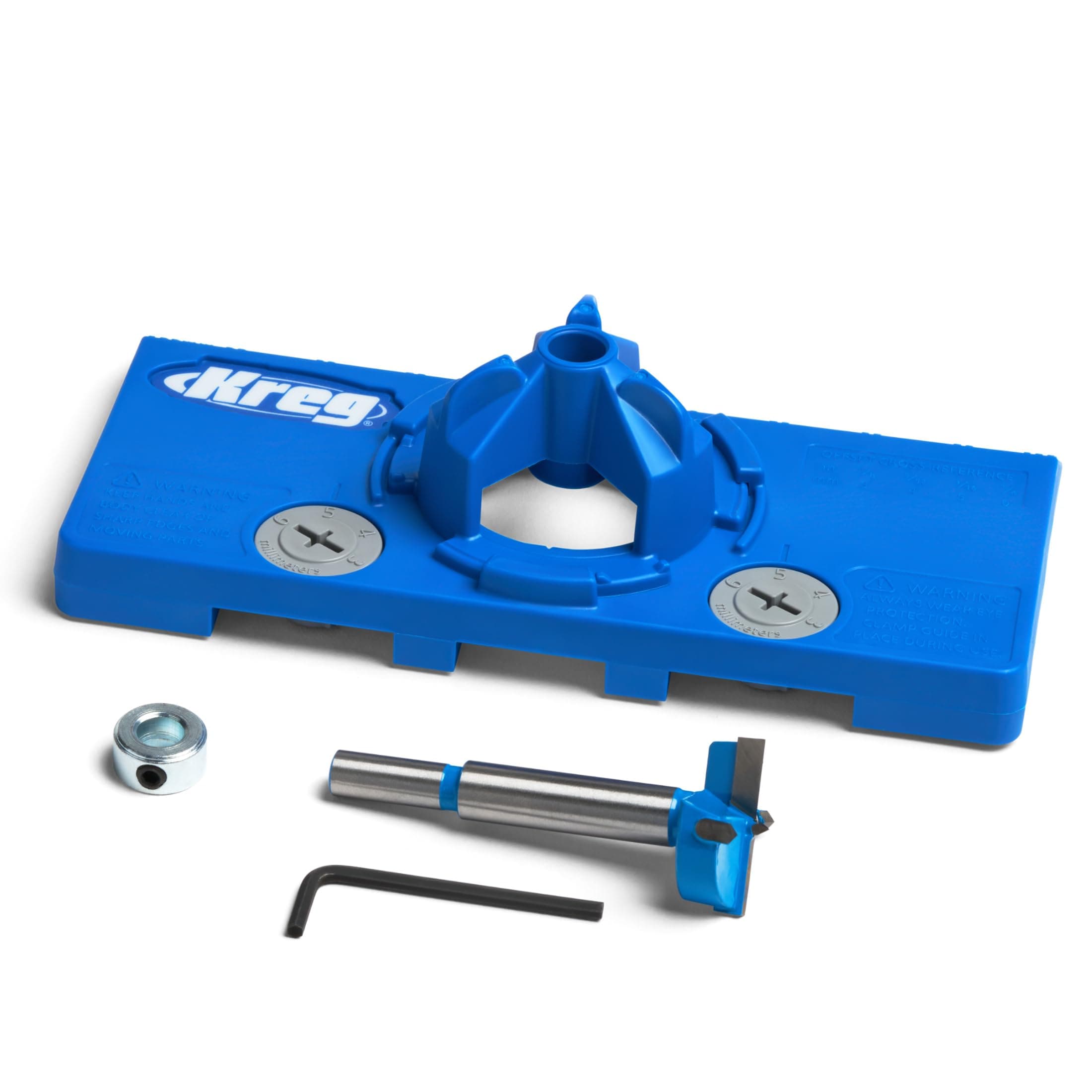 Concealed Hinge Jig - 35mm Cup Drilling Jig - Adjustable Cabinet Door Installation Tool - KHI-Hinge