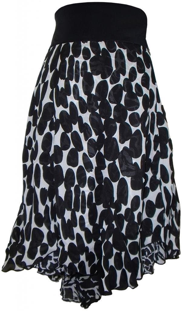 Lane Bryant Women's Poly-Spandex Reversible Skirt