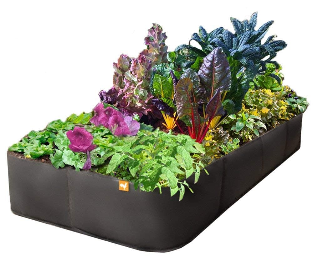 EZ GRO Garden 2 ft X 4 ft Victory 8 MED Rectangle Raised Garden Bed Grow Your OWN Best Choice No Assembly