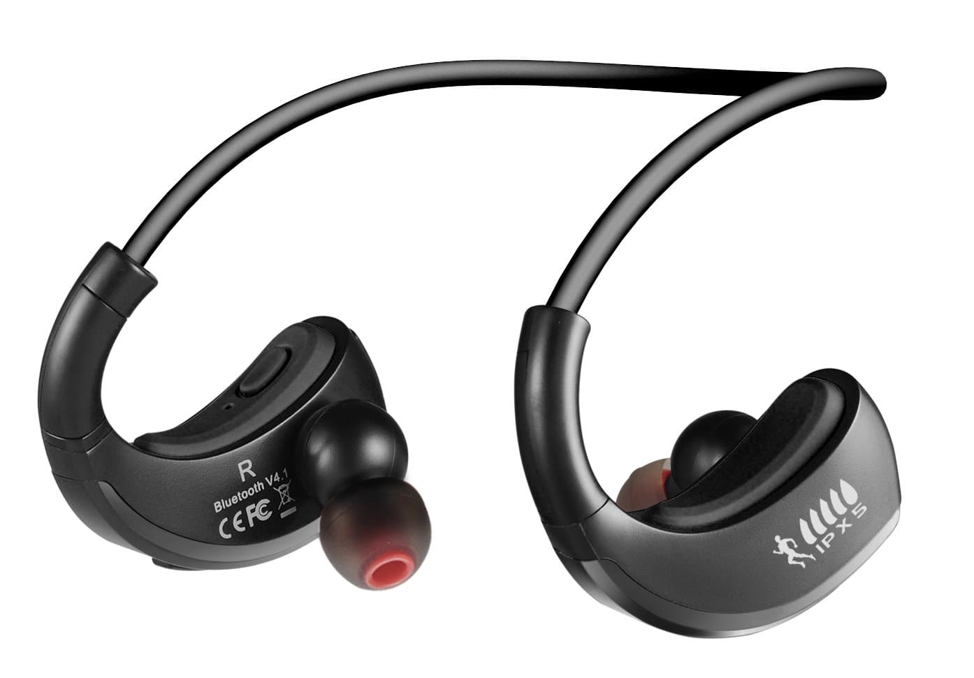 Mizzle MZ-01 Stereo Bluetooth In-Ear Headphones with mic for Gym, Running, Cycling, Jogging, Sports, Workouts, Outdoor