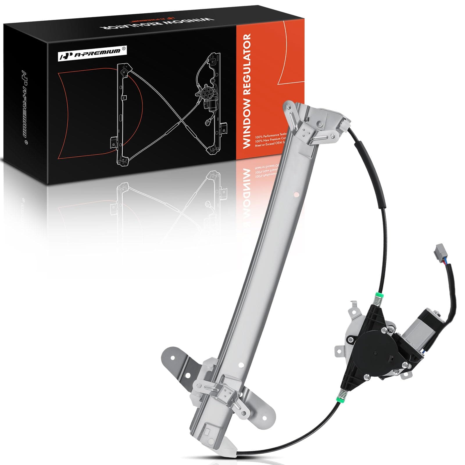 Power Window Regulator with Motor Replacement for Lincoln Town Car 1998-2011 Front Left Driver Side