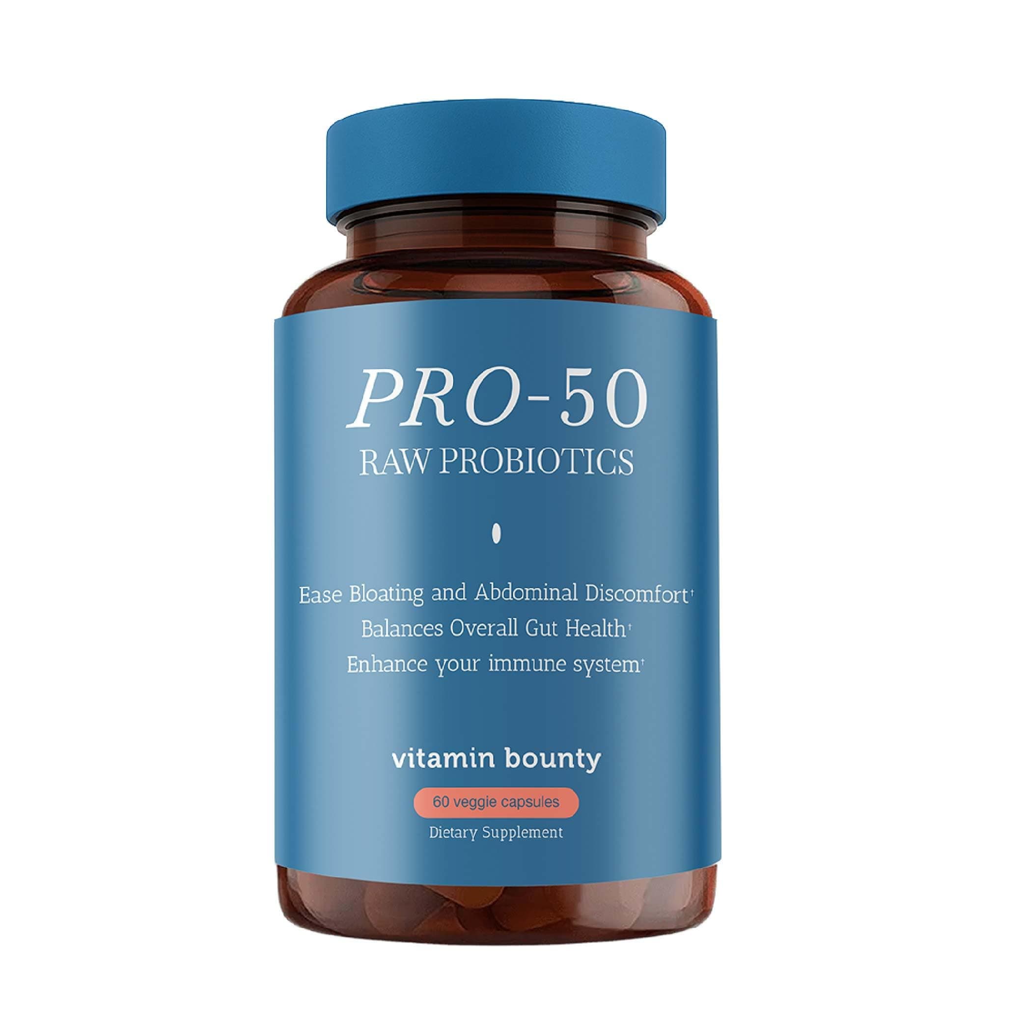 Vitamin Bounty - Pro 50 Probiotic - 13 Probiotic Strains, 50 Billion Organisms Per Serving