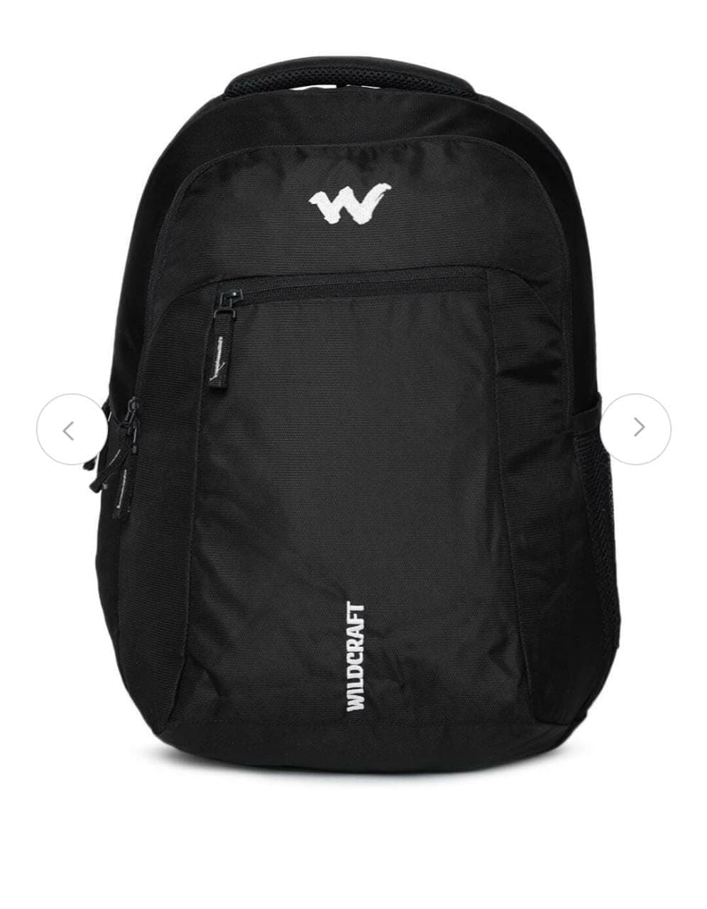 Wildcraft Polyester 34 Liters Multi-Colour Casual Standard 4 Compartment Backpack (Black) (Medium Size)