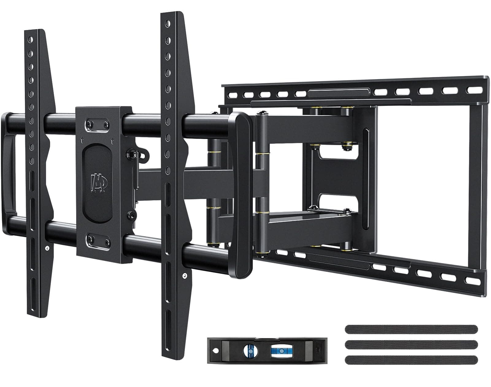 Mounting Dream Full Motion TV Wall Mount for Most 42-90 Inch TVs, Heavy Duty Wall Mount TV Bracket with 6 Strong Articulating Arms, Max VESA 600x400mm, Up to 132LBS, Fits 16/18/24'' Wood Studs, MD2298