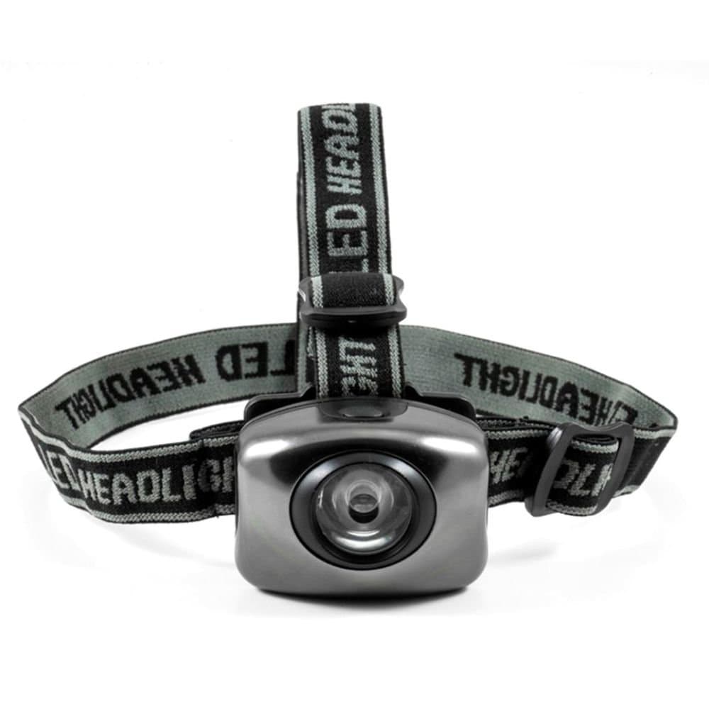 Headlamp - led 3 mode 100 Lumen Head Light - Brightest Long Range Beam, Shock & Water Resistant, Best Headlamps for Running, Camping, Hunting, Hiking, Biking, Tactical and Working - 100% Gear Creek Guaranteed!