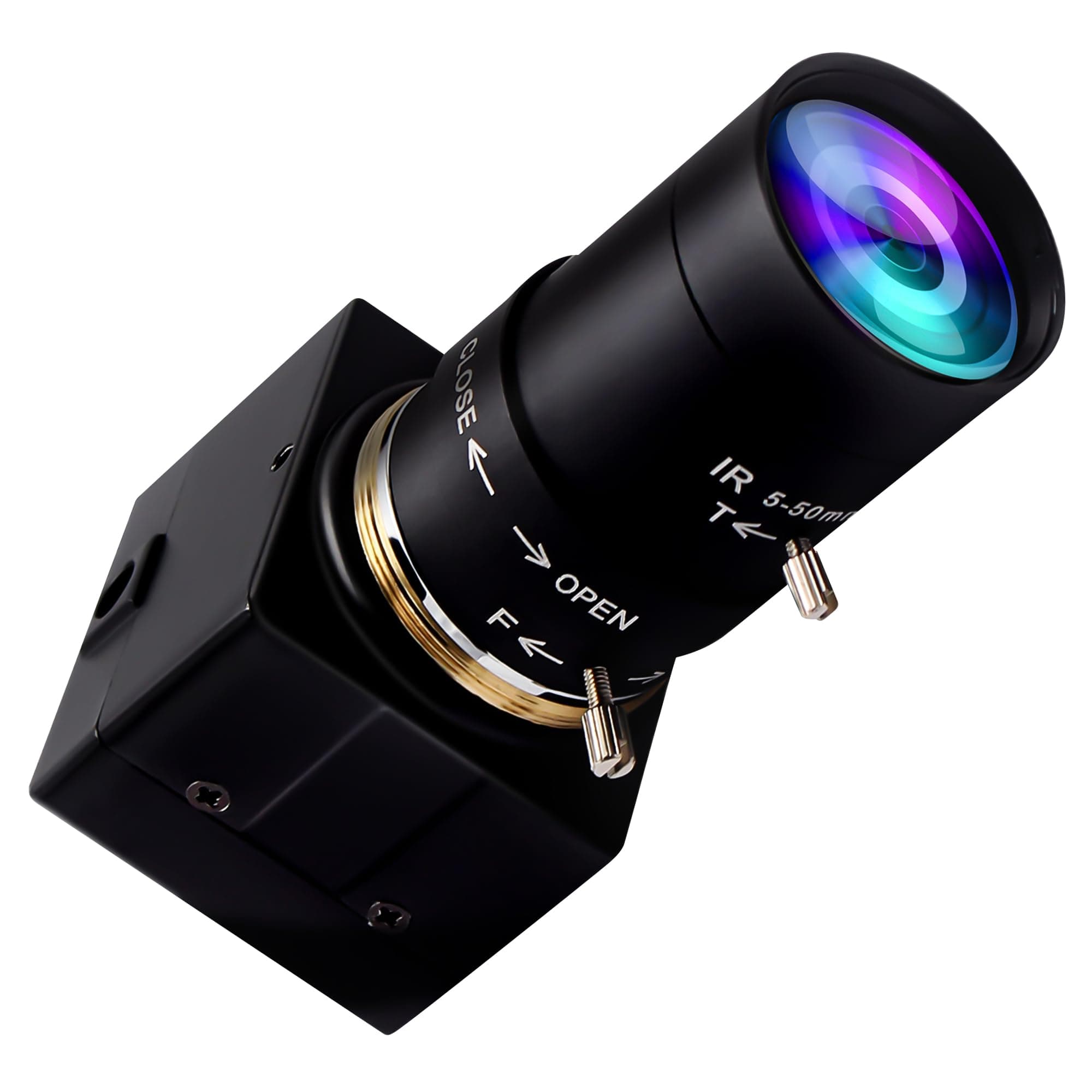 2.8-12mm Varifocal Lens 1080P USB Camera with CMOS OV2710 Image Sensor