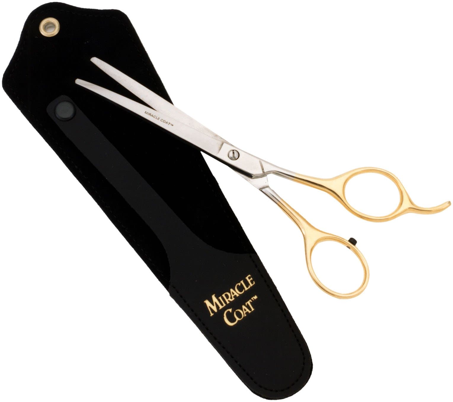 Miracle Care Miracle Coat Curved Blunt Tip Shear, 7 1/4-inch