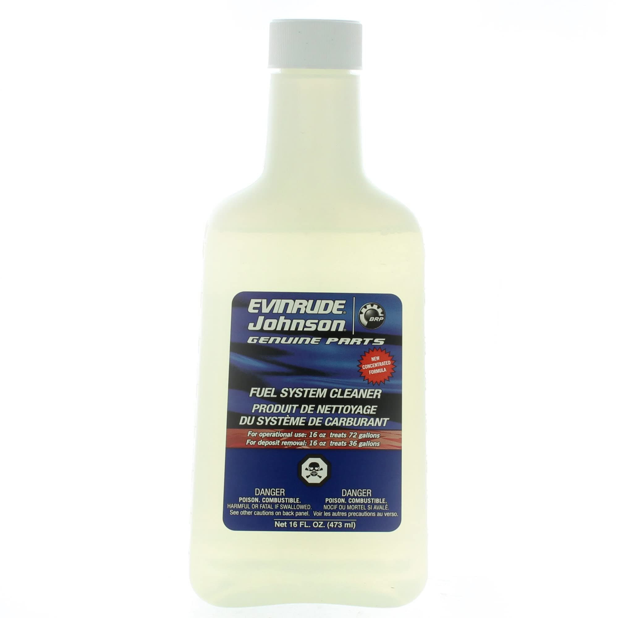 Johnson Evinrude Fuel Systems Cleaner 12-oz- 2 or 4 Cycle
