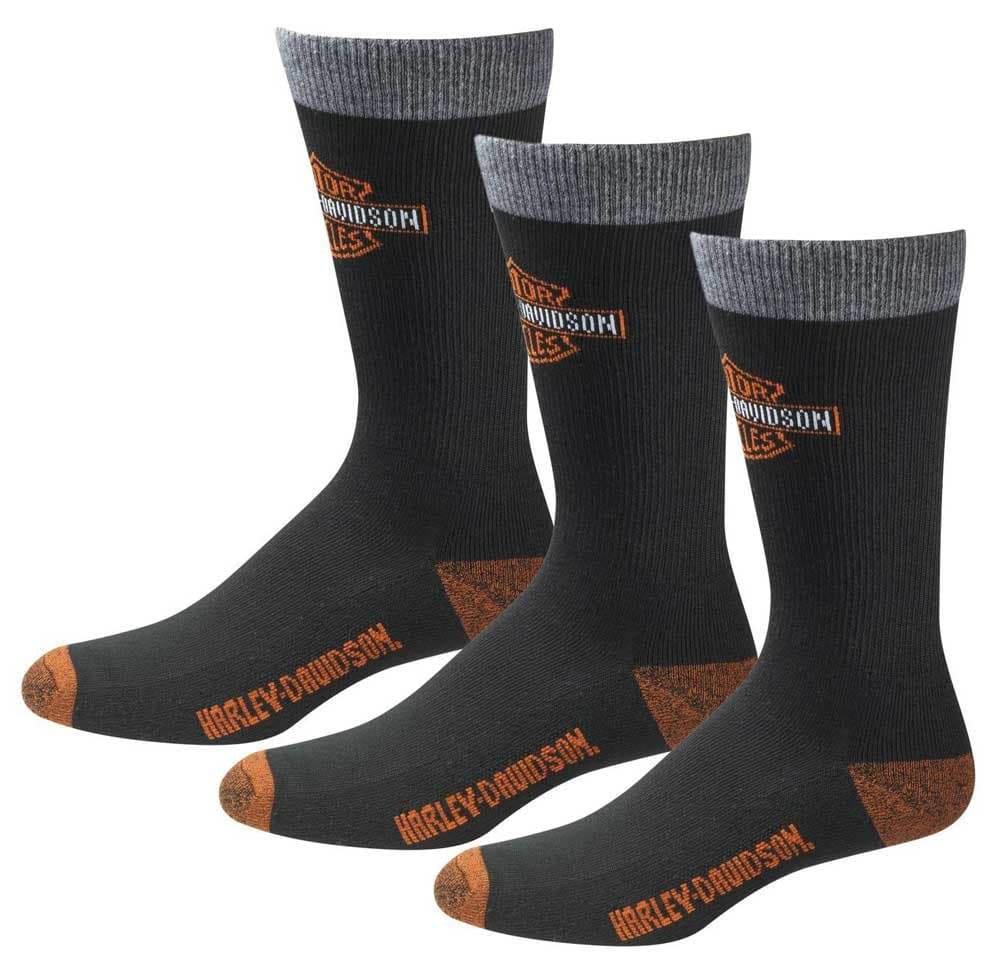 Men's UltraDri 3 Pack Poly Blend Riding Socks D99202870-001