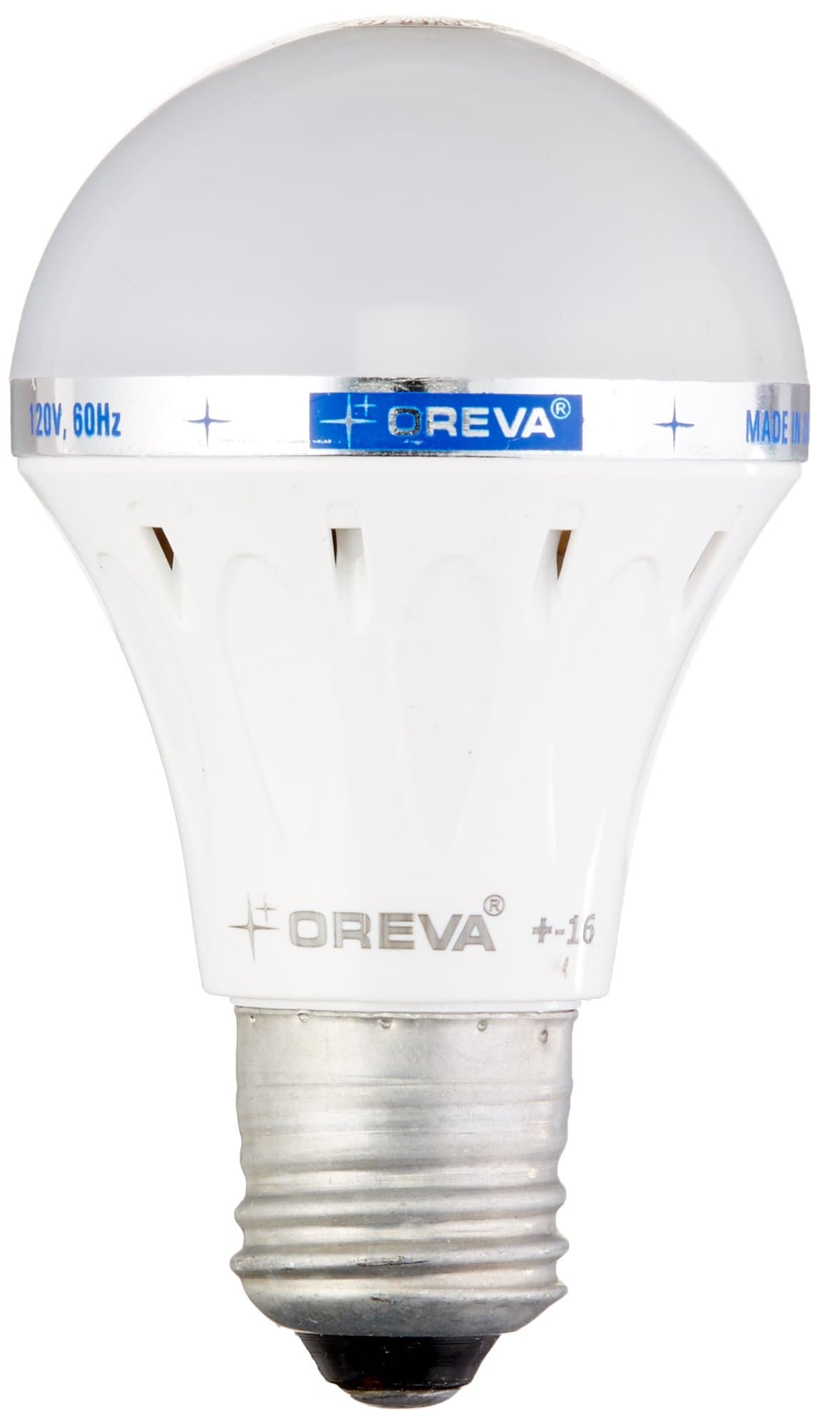 OREVA LED LIGHT Bulb 6 pack A19 (6W) 40 Watt Equivalent Daylight (4200K) Light Bulb - 6 Pack