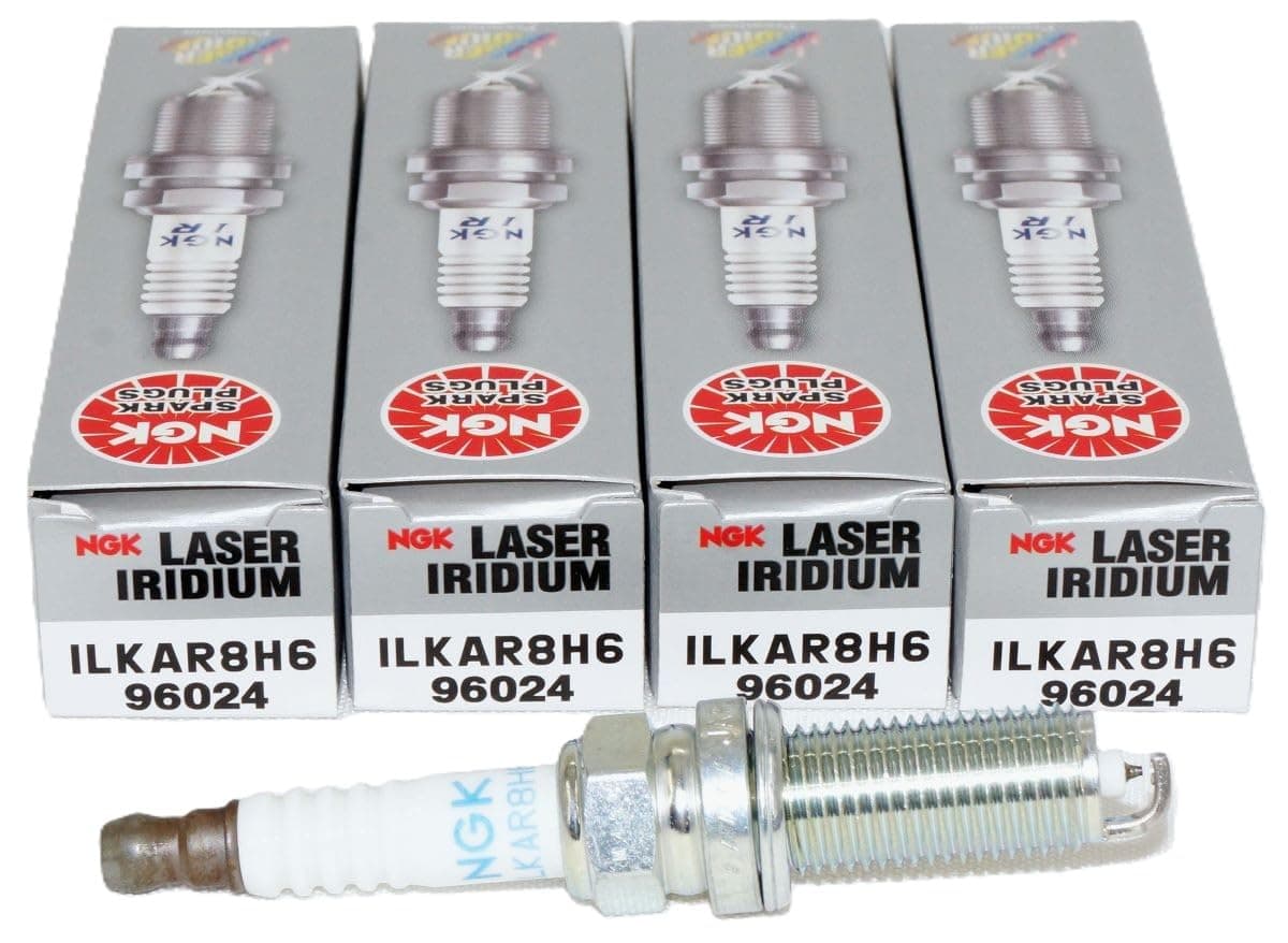 96024 ILKAR8H6 Iridium Spark Plug, Pack of 4