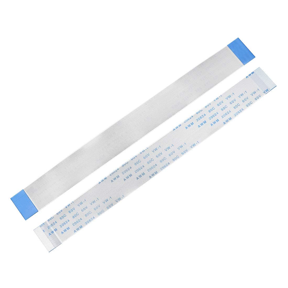 uxcell Flexible Flat Cable, 30 Pins 0.5mm Pitch 150mm FPC FFC Flexible Ribbon Cable for LCD TV DVD Player Laptop 5Pcs (A Type)