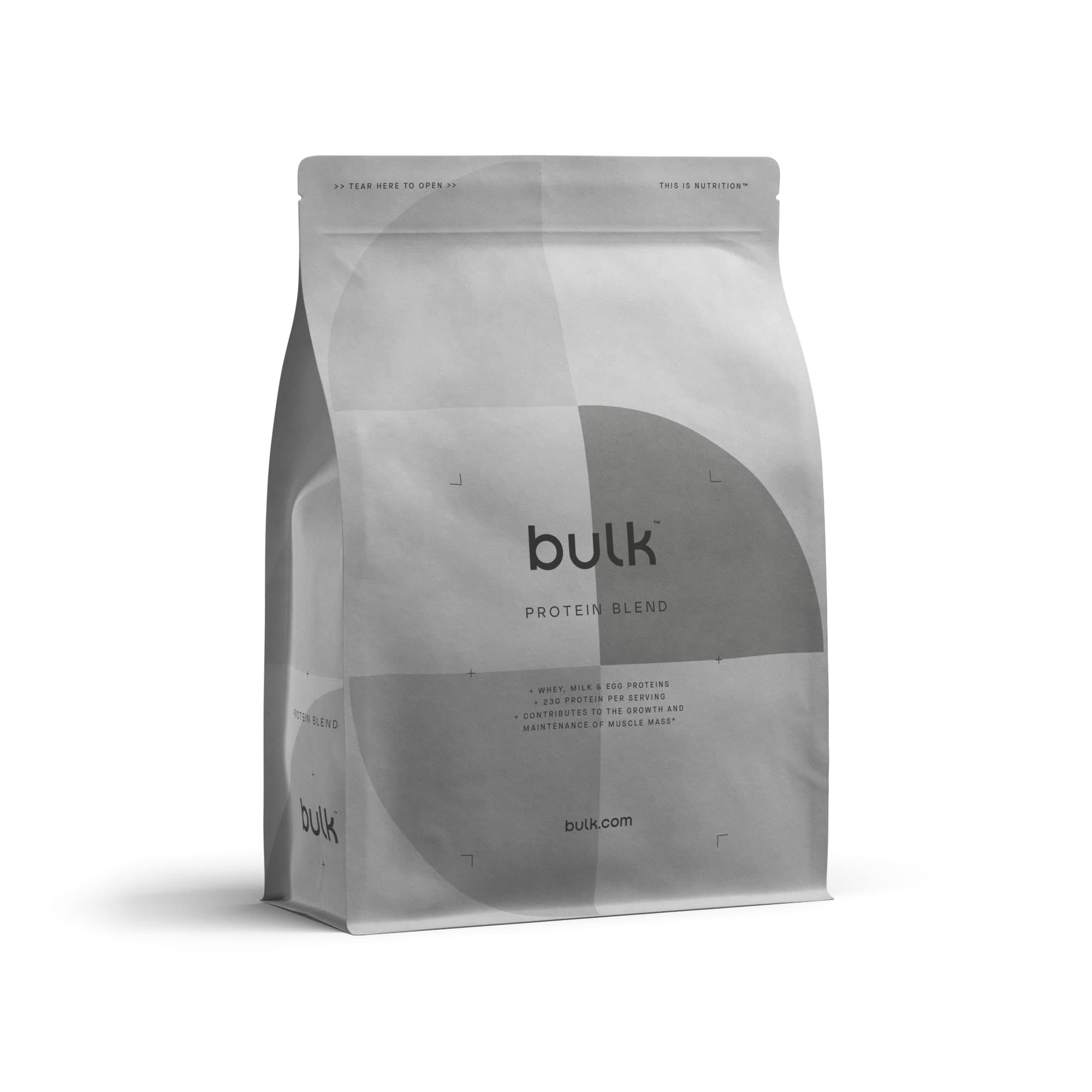 BulkComplete Protein Blend, Whey, Milk and Egg Protein Shake, Vanilla, 2.5 kg, Packaging May Vary