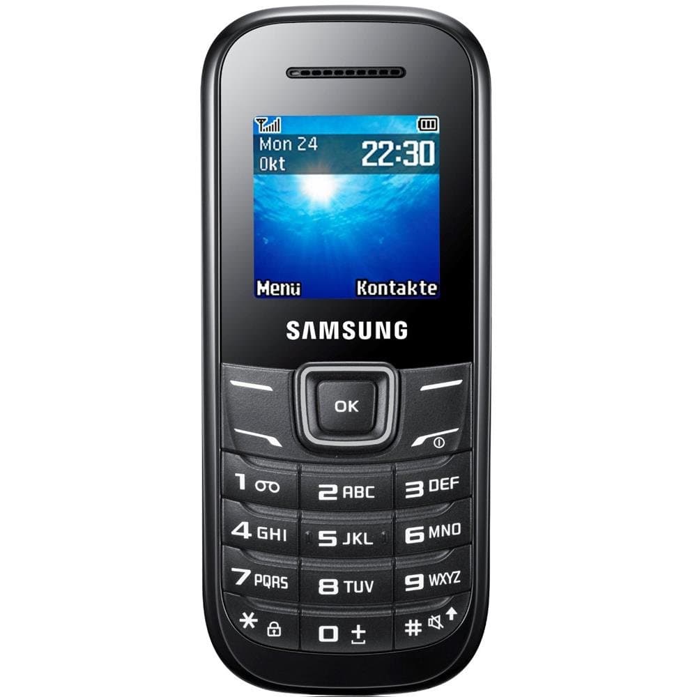 E1200i 1.52" 66g Black - mobile phones (Single SIM, Calendar, Lithium-Ion (Li-Ion), 2G, 128 x 128 pixels, TFT)