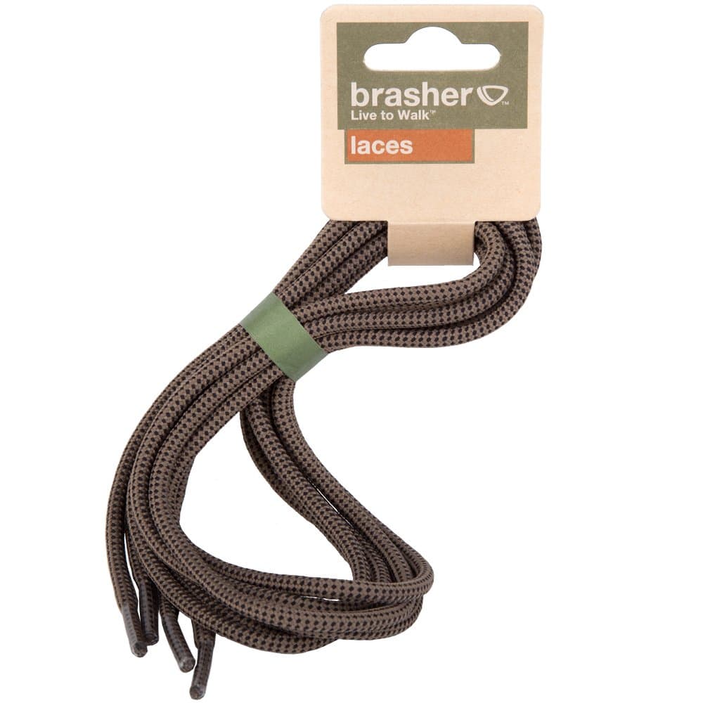 Walking Hiking Boot/Shoe Replacement Laces - Brown/Black 140cm