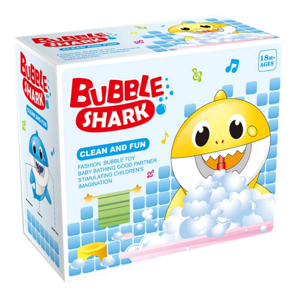 Baby Shark Bubble Machine Automatic Bubble Blower for Kids 1000+ Bubbles per Minute Bubble Maker for Party, Outdoor & Indoor Games, Best Bubble Bathtime Toys and Gifts for Boys and Girls