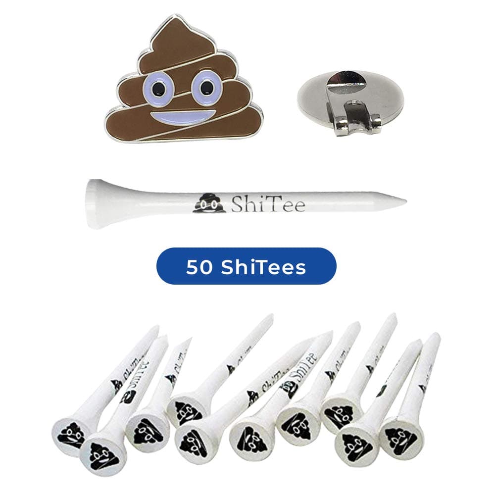 Golf Giddy Tee to Green Poop Emoji Bundle