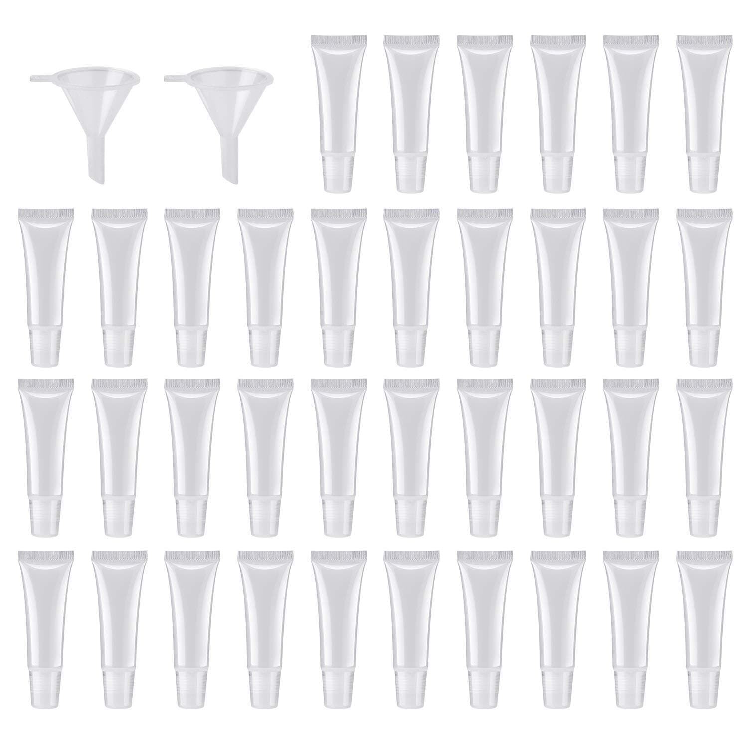 40Pcs 10ml Empty Tubes Lip empty lip gloss containers for Lip Gloss Balm Cosmetic