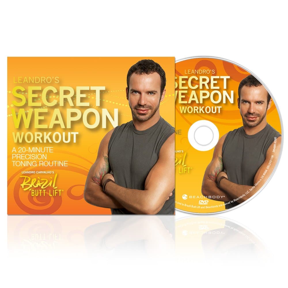 Brazil Butt Lift Leandro’s Secret Weapon: 20 Minute Precision Toning DVD Workout