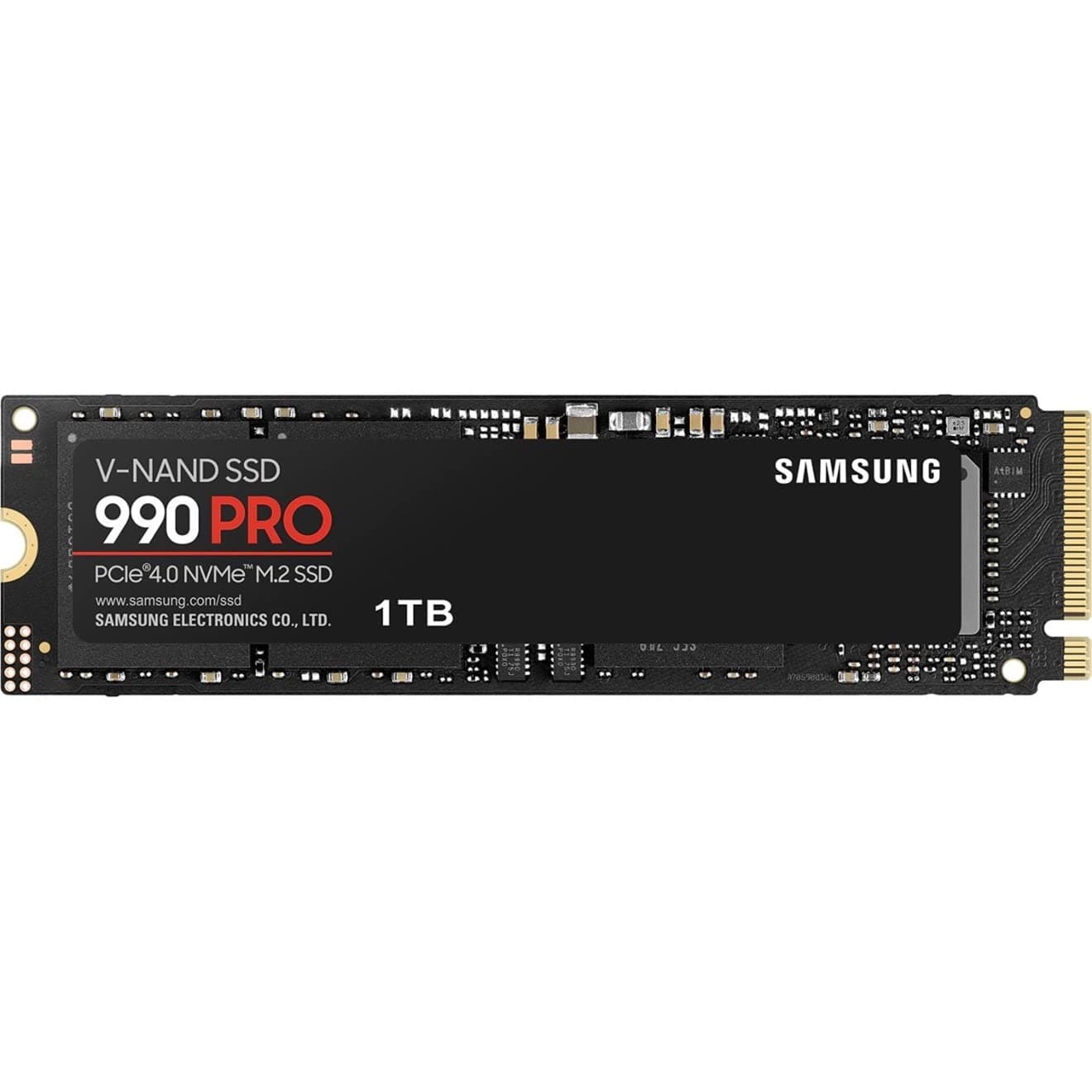Samsung 990 PRO SSD 1TB PCIe 4.0 M.2 Internal Solid State Hard Drive for Gaming, Heat Control, Direct Storage, Memory Expansion and Video Editing Heavy Graphics MZ-V9P1T0B/AM