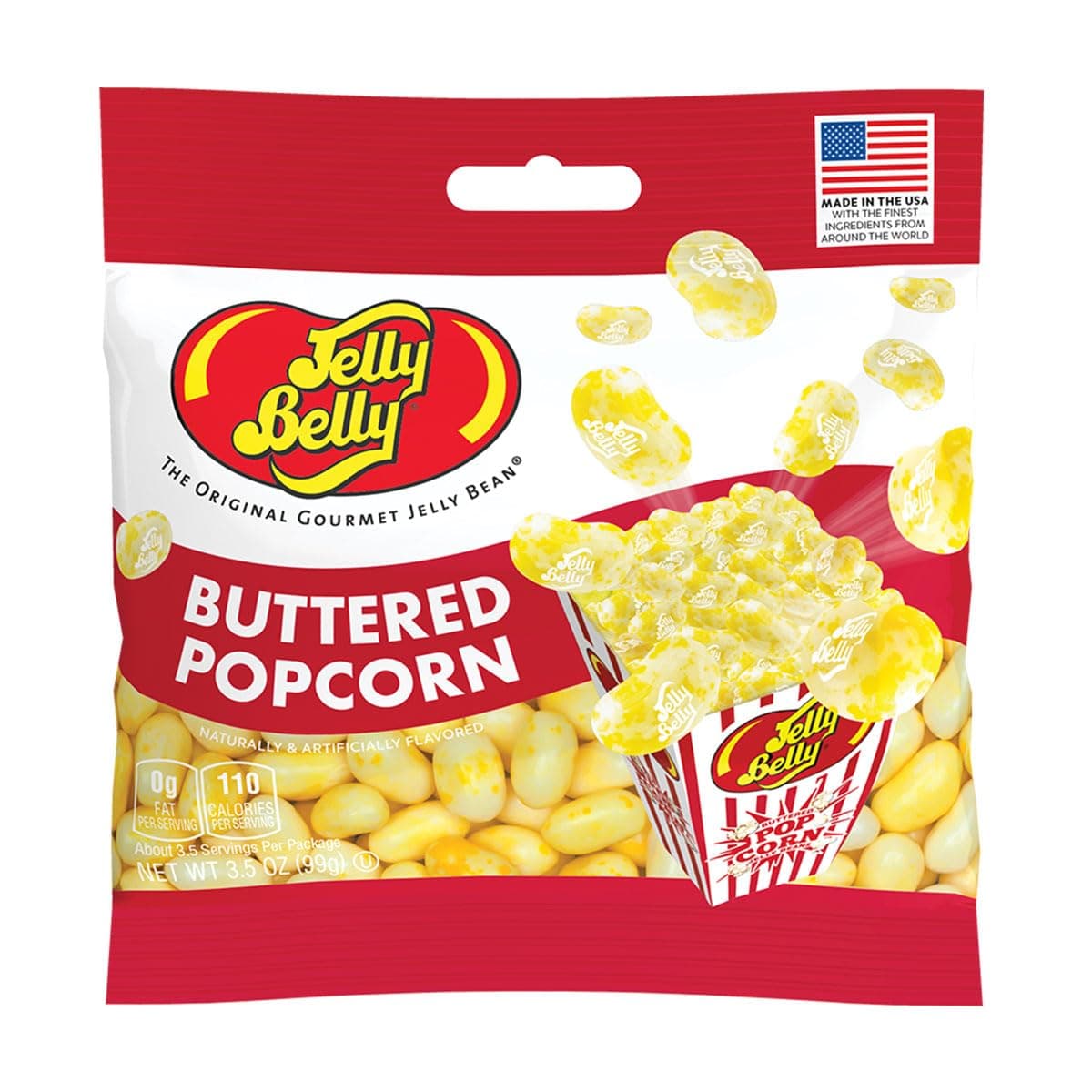 Jelly Belly Beans 3.5oz Buttered Popcorn