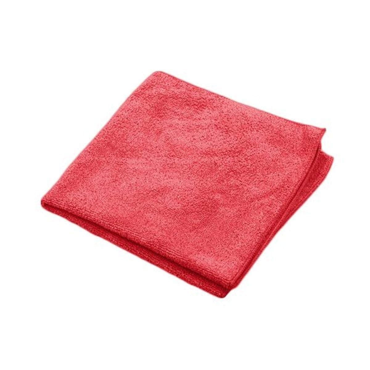 Microfiber Towel 16X16 RED 300 GSM, 18 DZ/MC
