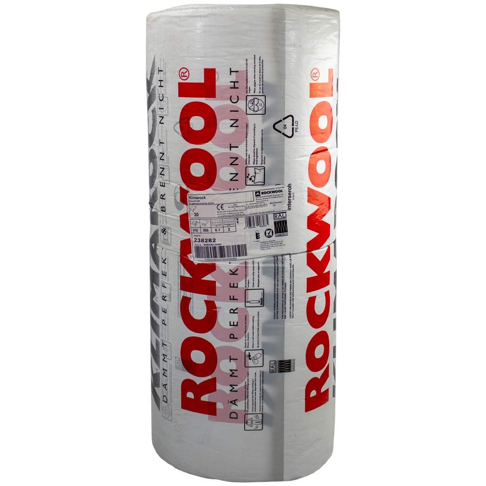 Rockwool klimarock steinwollematte 50mm 1 Roll 1,775m ²