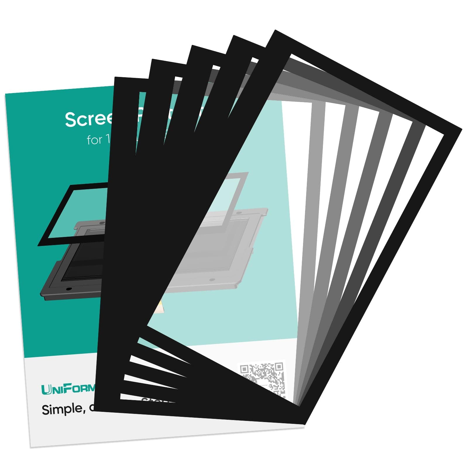 5PCS Screen Protector for GKtwo 10.3-inch Resin 3D Printers. Scratch Protective Film for 3D Printer Accessories Replacement(257 * 165 * 0.2mm)