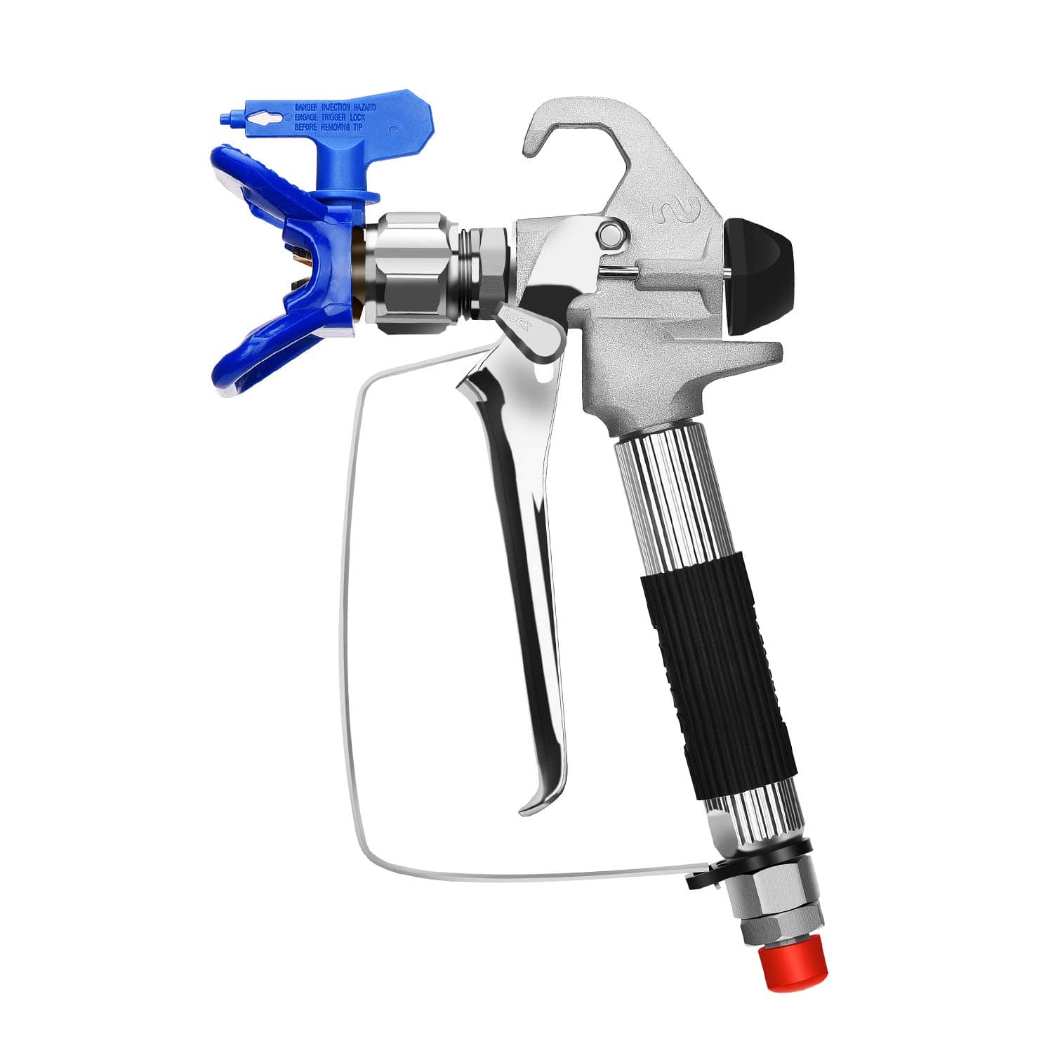 Airless Spray Gun with Tip Guard and 517 Tip, Compatible with Graco Sprayer, 3600 PSI