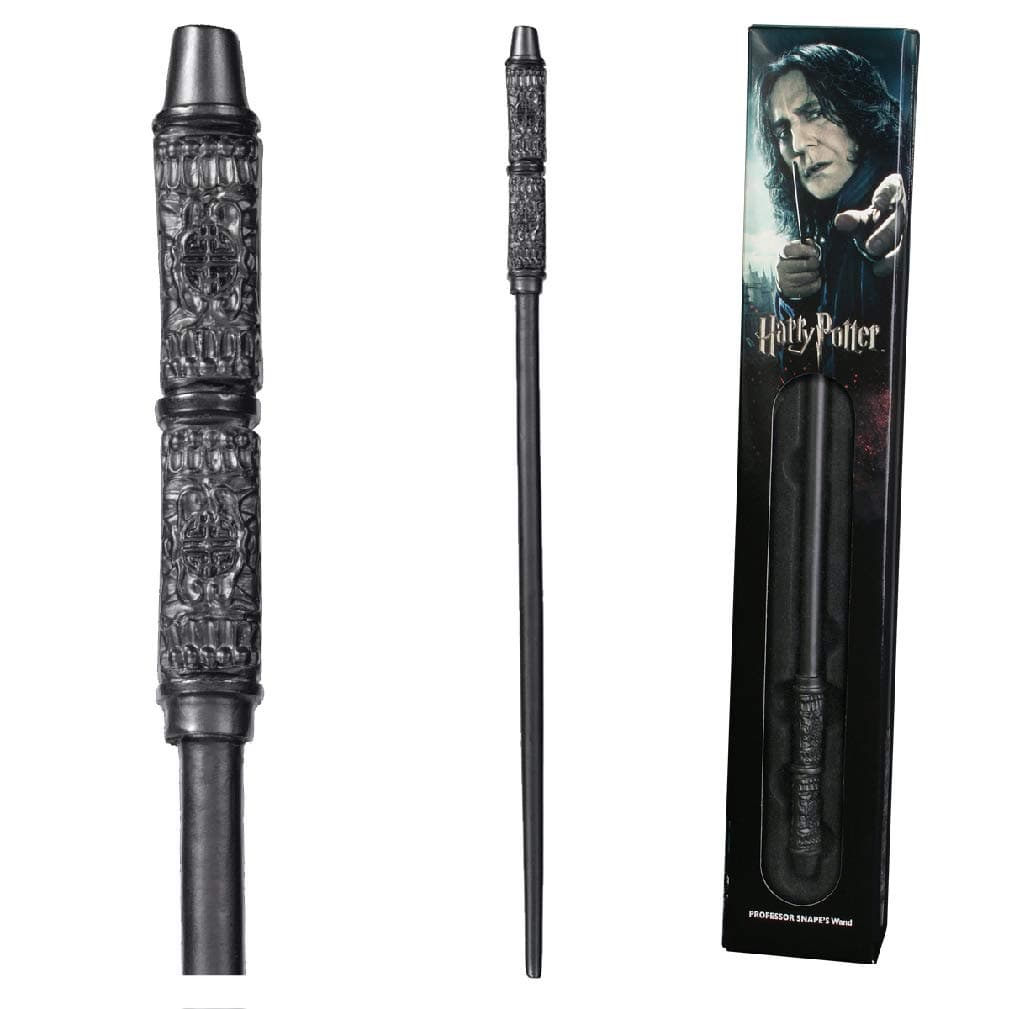 The Noble Collection Severus Snape Wand In A Standard Windowed Box, Harry Potter Wizarding World Wand