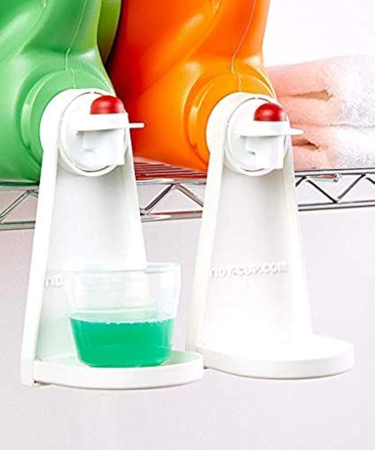 Tidy-Cup Laundry Detergent and Fabric Softener Gadget (Pack of 2)